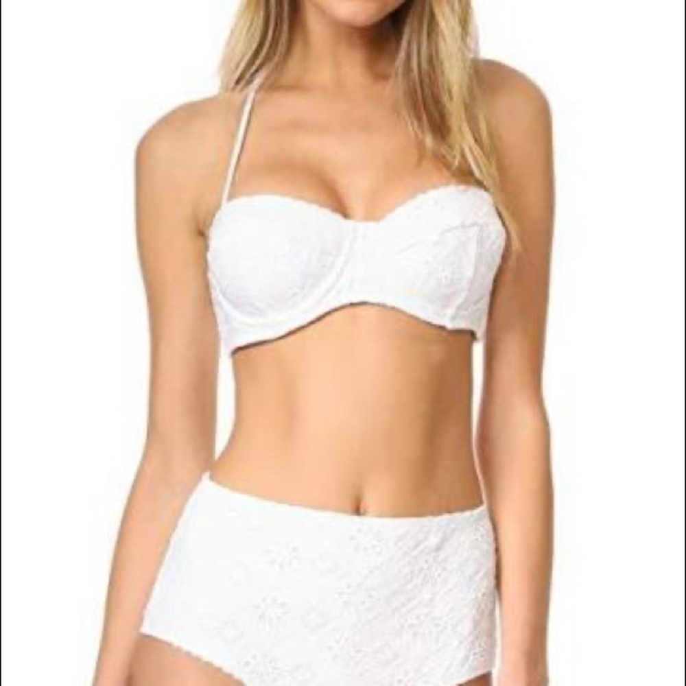Kate Spade Half Moon Bay High Waisted Bikini NWOT